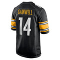 Tuec P.Steelers #14 Kenneth Gainwell Black Team Game Jersey